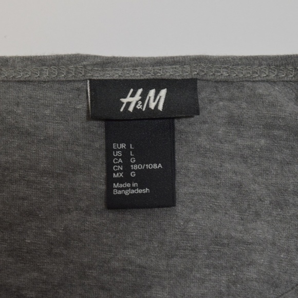 H&M Gray Longsleve Shirt - Picture 2 of 5